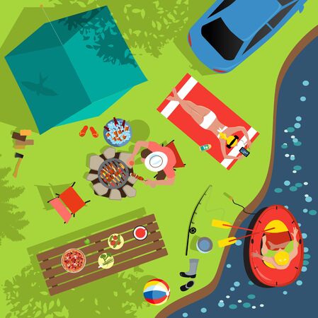 Cultural Spin: Infusing Indian Traditions into Camping
