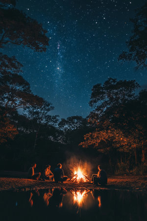 Authentic Jungle Camping: Nights Under Starlit Skies