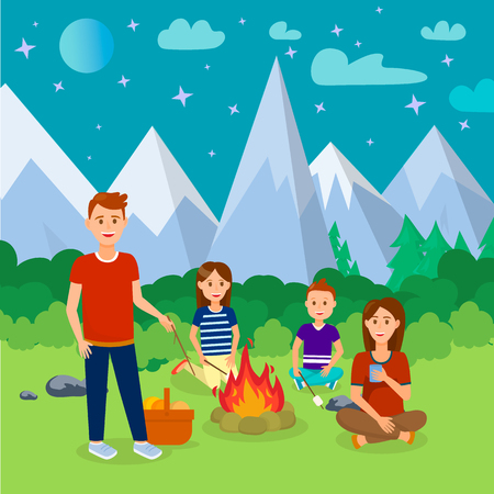Campfire Storytelling and Folk Tales
